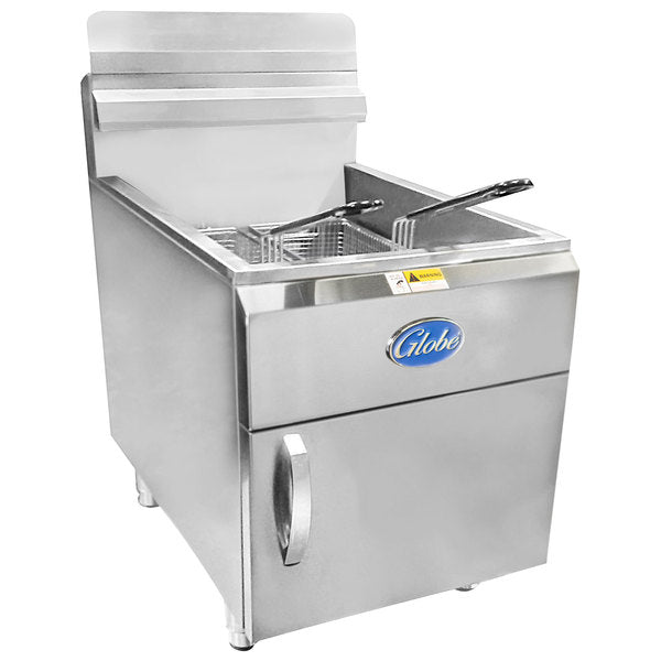 Globe GF30PG 30 lb. Liquid Propane Countertop Fryer