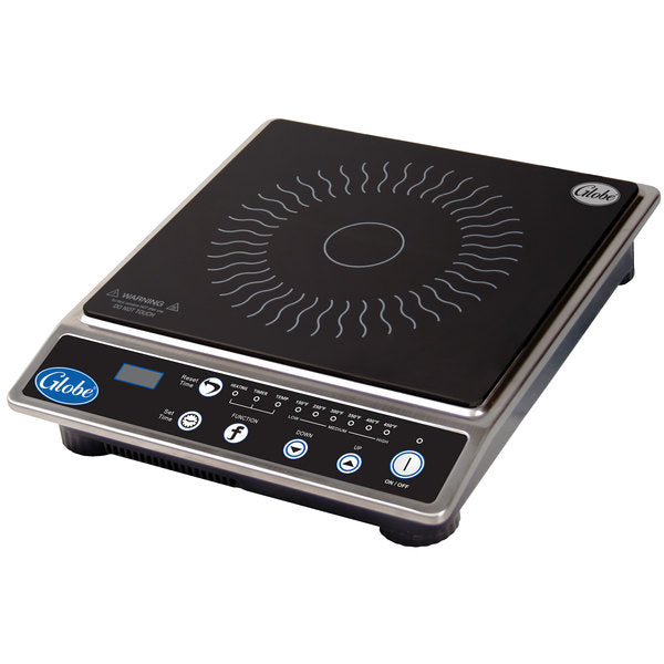 Globe IR1800 Ceramic Countertop Induction Range with Digital Timer