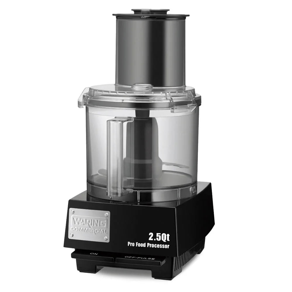 Waring WFP11S 1 Speed Batch/Bowl Food Processor w/ 2 1/2 qt Bowl, 120v