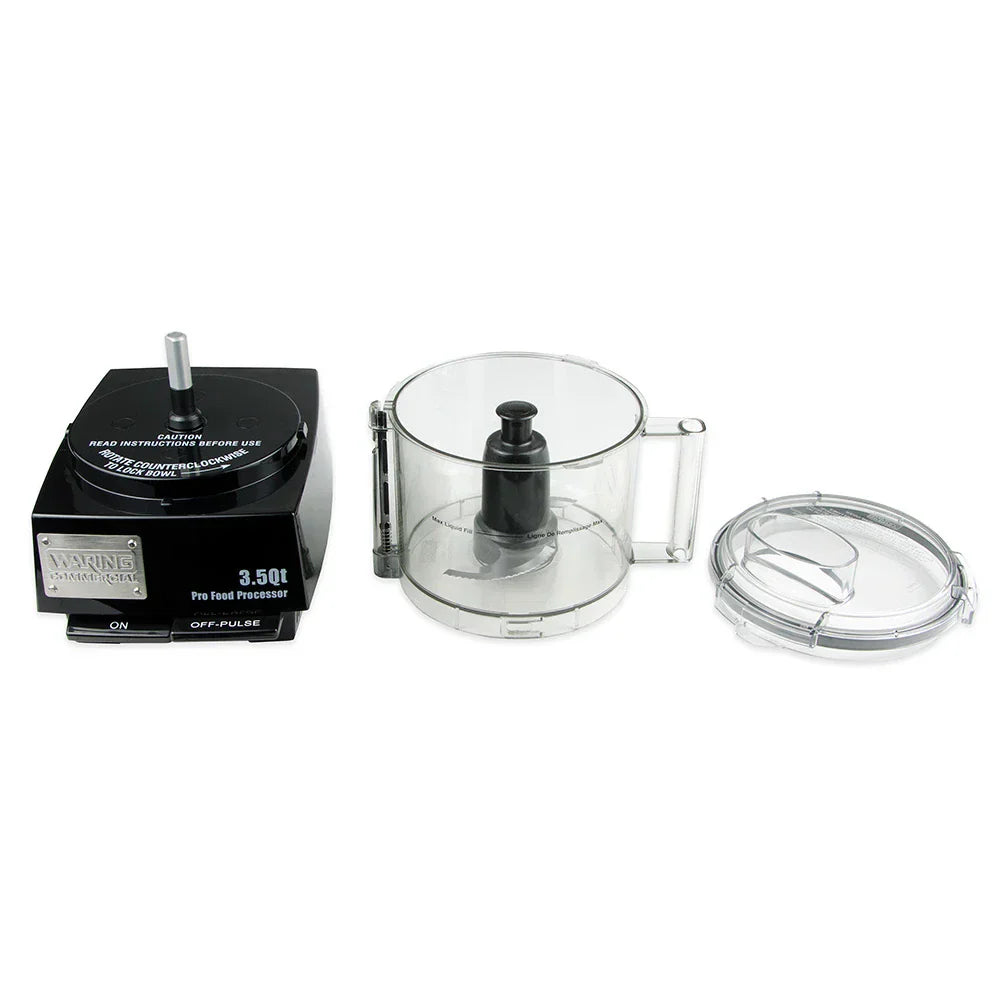 Waring WFP14S 1 Speed Batch/Bowl Food Processor w/ 3 1/2 qt Bowl, 120v