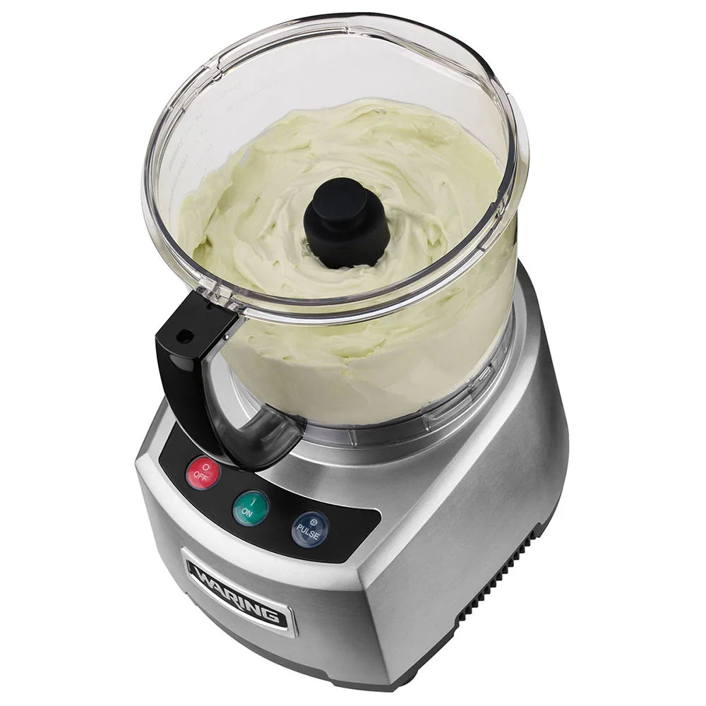 Waring WFP16S 1 Speed Batch/Bowl Food Processor w/ 4 qt Bowl, 120v