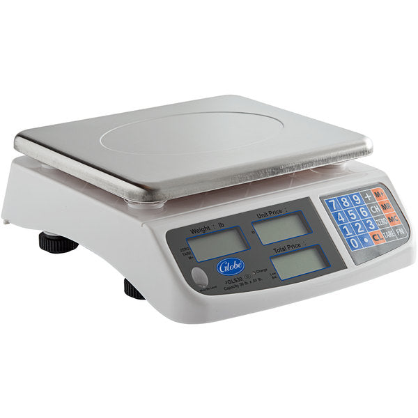 Globe GLS30 30 lb. Digital Price Computing Scale, Legal for Trade