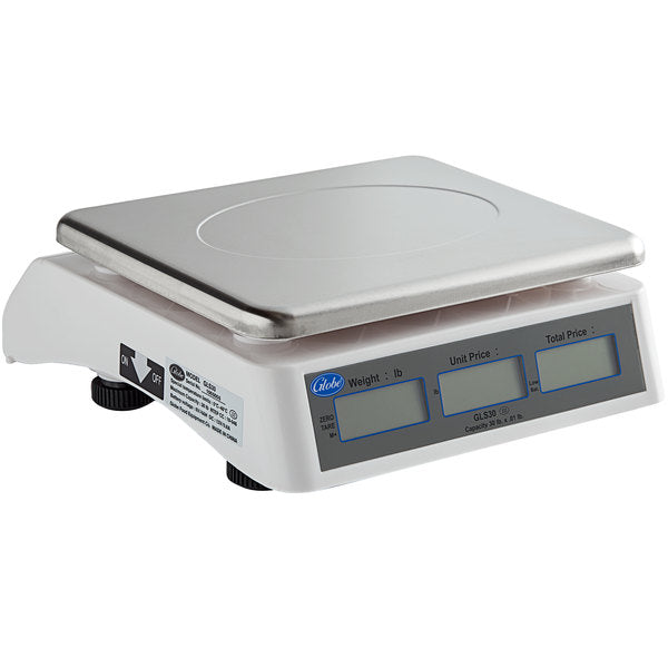 Globe GLS30 30 lb. Digital Price Computing Scale, Legal for Trade