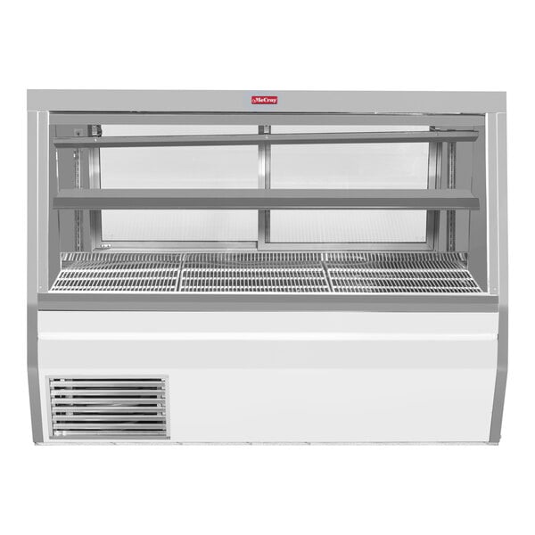 Howard McCray SC-CDS34N-10-LED 34N Series 120" White Double-Duty Refrigerated Deli Case - 115V