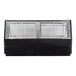 Howard McCray SC-CMS40E-4C-LED 40 Series 51 1/2" White Endless Single-Duty Curved Glass Refrigerated Red Meat Case - 115V
