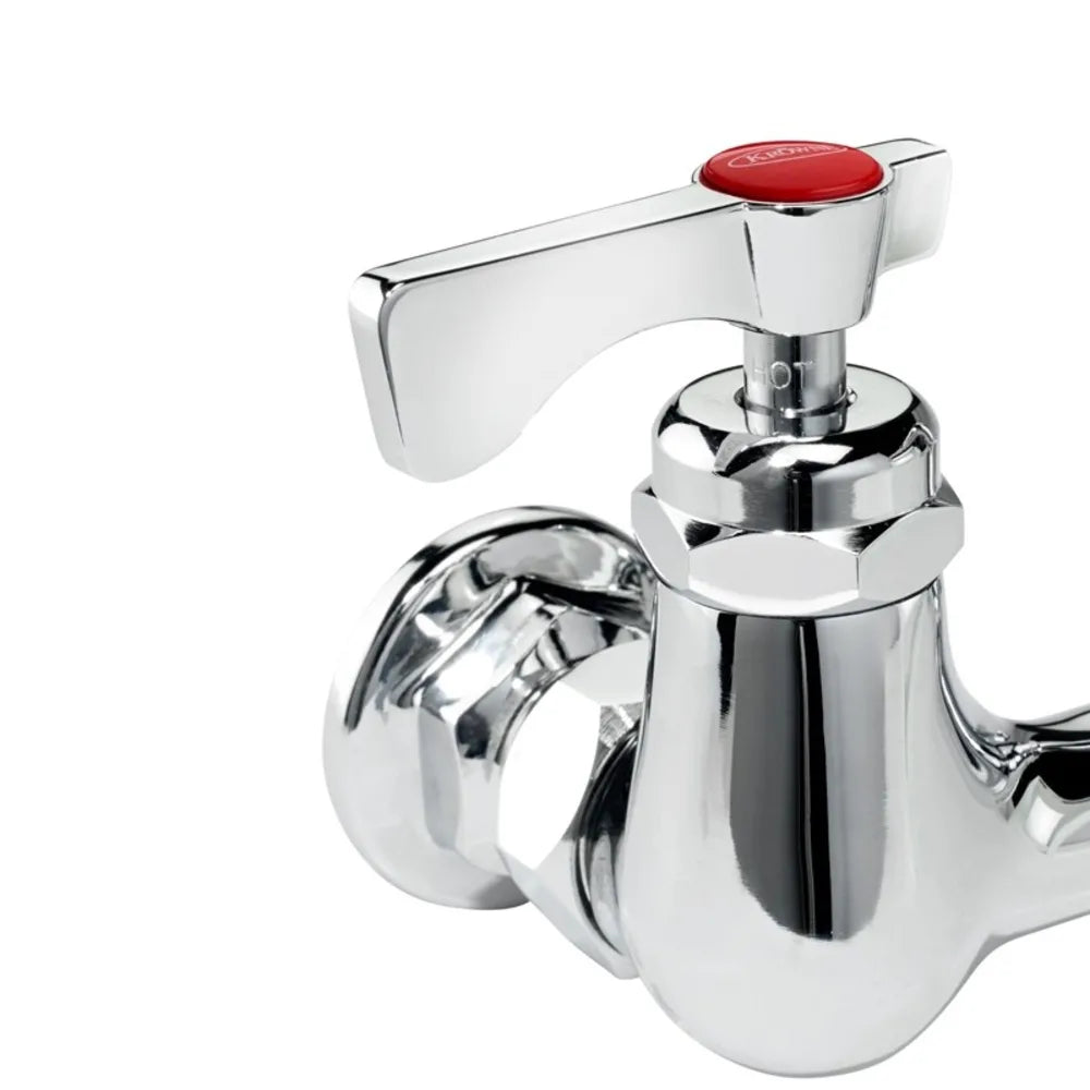 Krowne 14-812L Royal Series 8" Center Wall Mount Faucet, 12" Spout