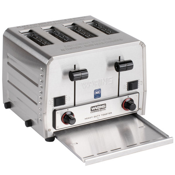 Waring WCT850RC Slot Toaster w/ 4 Slice Capacity & 1 1/2"W Product Opening, 120v