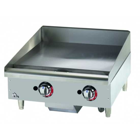 Star Max 624TF 24" Thermostat Controlled Gas Griddle - LP