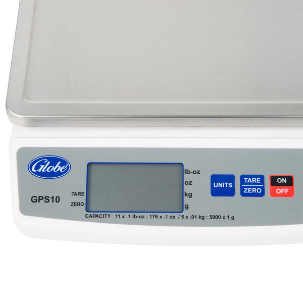 Globe GPS10 10 lb. Digital Portion Control Scale