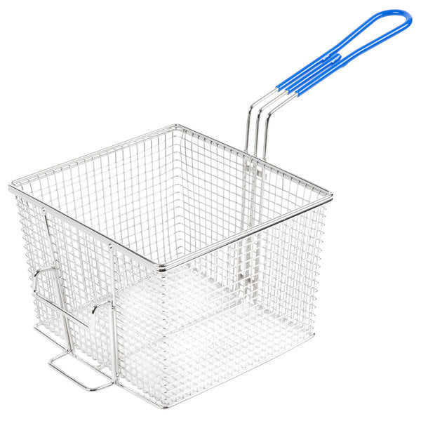 Globe LGBASKET1632 7 3/4" x 8 1/2" x 6" Full Size Fryer Basket with Front Hook