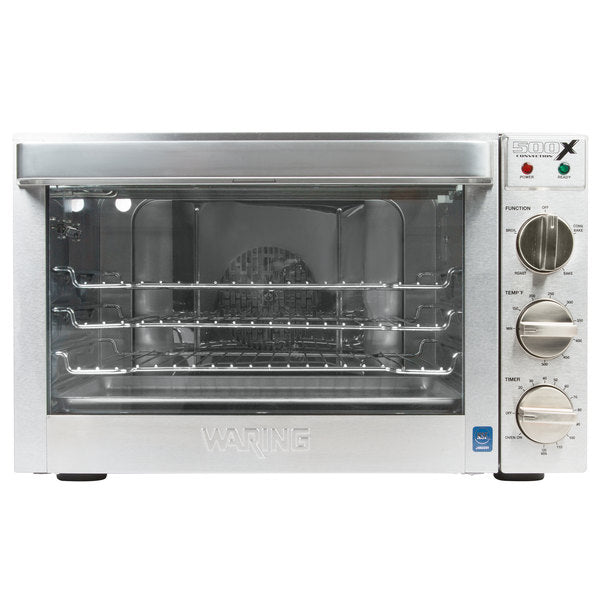 Waring WCO500X Half-Size Countertop Convection Oven, 120v