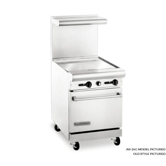 American Range AR-24G 24" Gas Range with Griddle and Standard Oven - LP