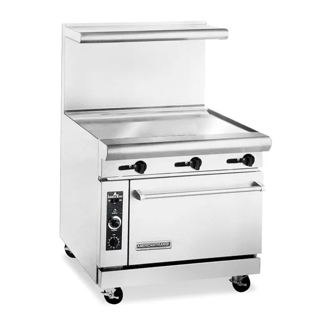 American Range AR-36G 36" Gas Range with Griddle and Standard Oven - LP