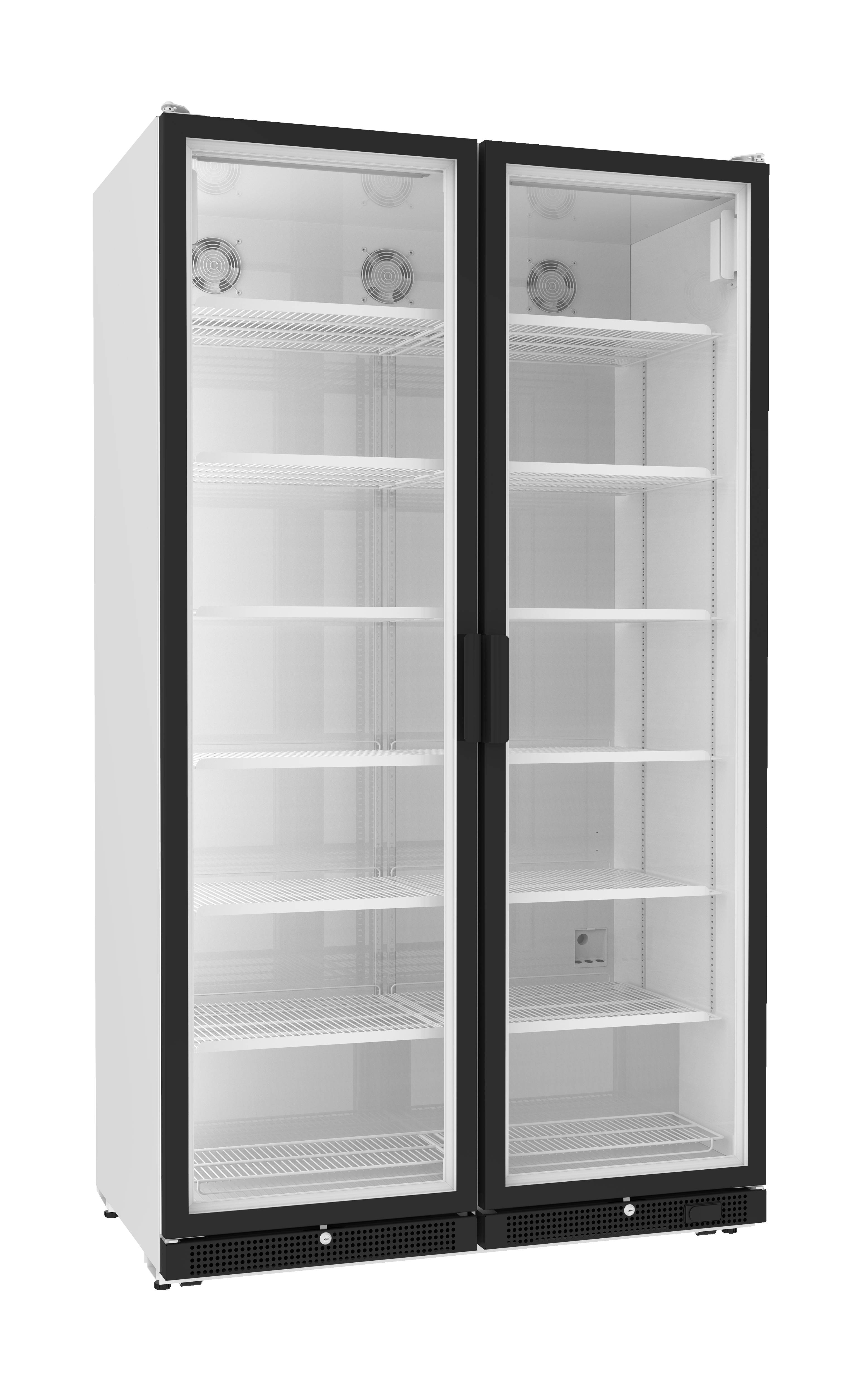 Atlantic® GlassMax 2-Door Glass Door Cooler, 48", GM48-2