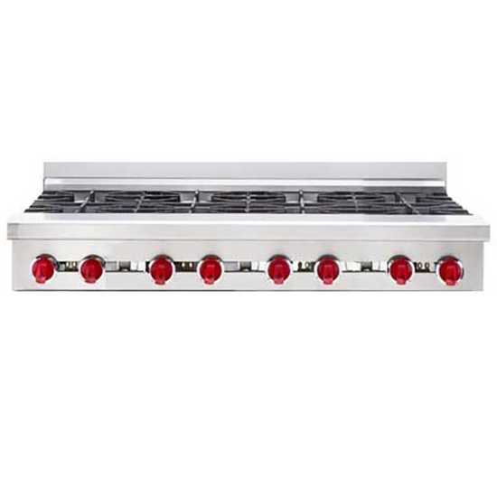 American Range ARHP-48-8 48” 8 Burner Countertop Range - LP