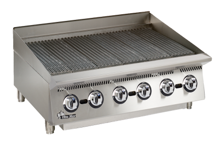 Ultra-Max 8136RCBB Radiant Gas Charbroiler – 36″ Wide – LP