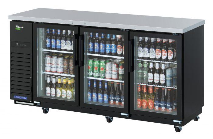 Turbo Air TBB-24-72SGD-N 73" Narrow Back Bar Cooler with Glass Doors