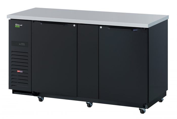 Turbo Air TBB-3SBD-N6 2 Solid Door (69") Back Bar