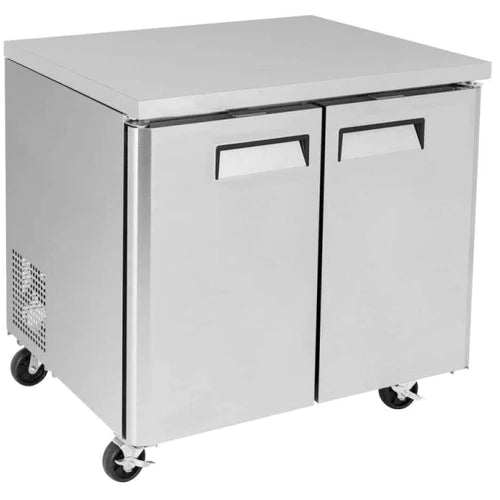 Coldline UC-36F 36” Undercounter Work Top Freezer - 8.2 Cu. Ft.