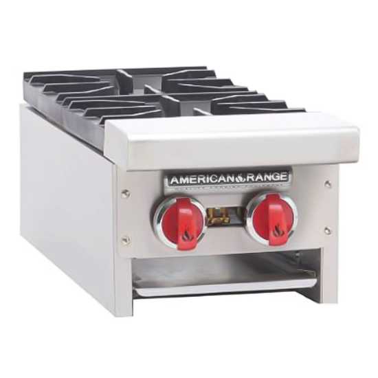 American Range ARHP-12-2 12” 2 Burner Countertop Range - LP