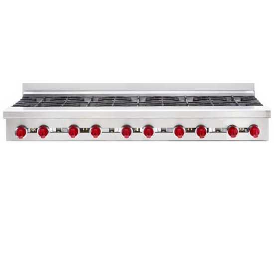 American Range ARHP-60-10 60” 10 Burner Countertop Range - LP