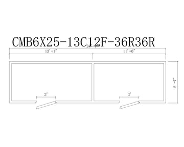 CMB6X25-13C12F-36R36R