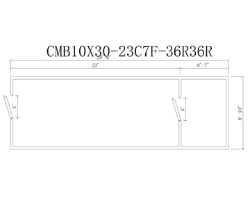CMB10X30-23C7F-36R36R