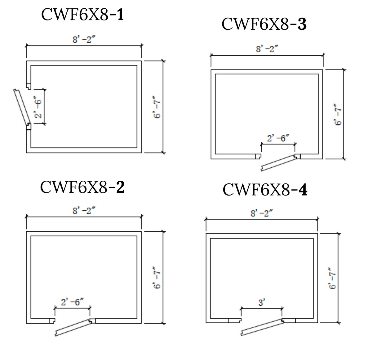 Astra CWF6X8 | 6 x 8 Walk-In Cooler with Floor