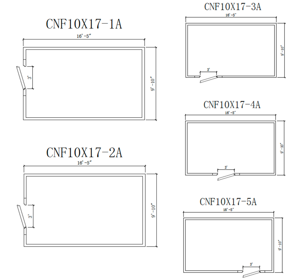Astra CNF10X17-RM | 10 x 17 Walk-In Cooler Without Floor With Remote Refrigeration