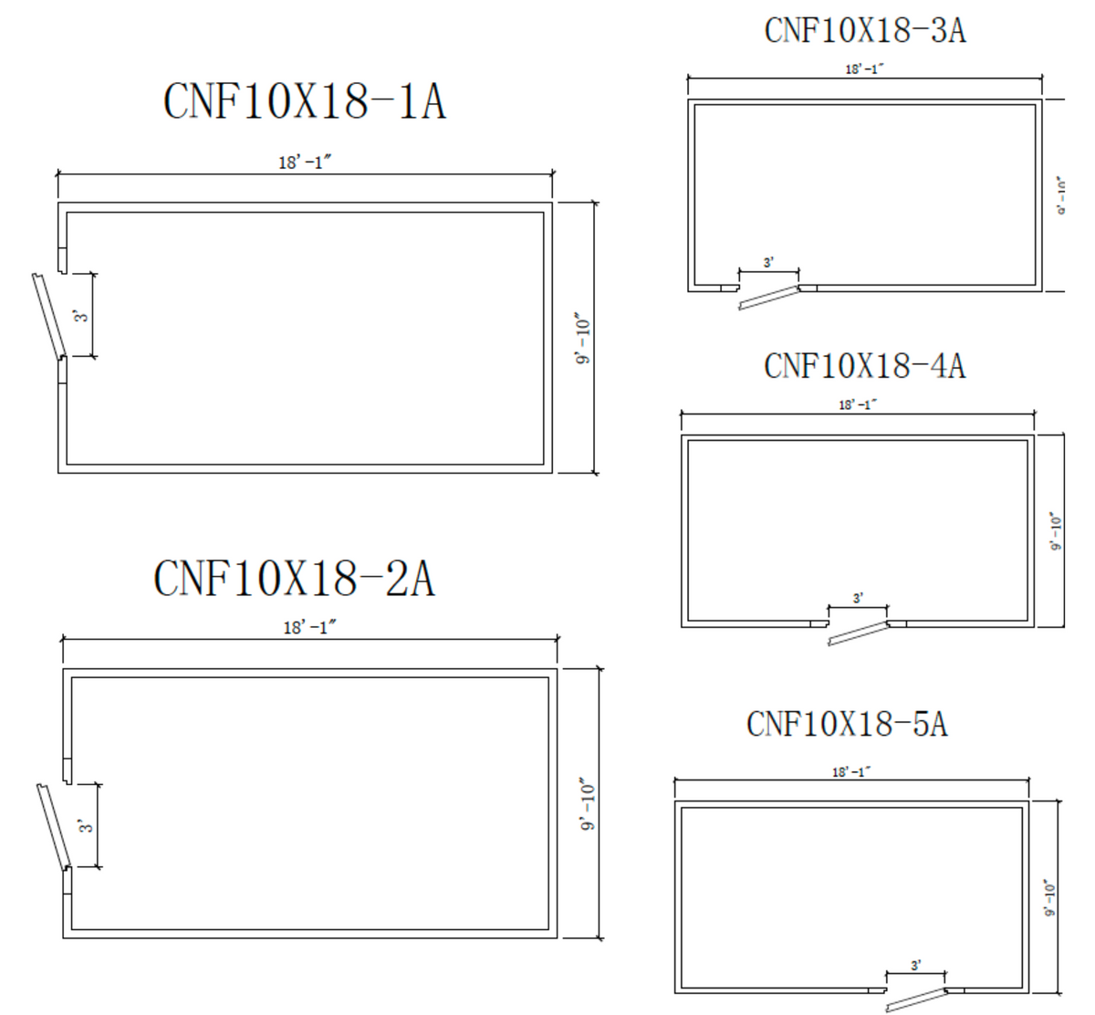Astra CNF10X18-RM | 10 x 18 Walk-In Cooler Without Floor With Remote Refrigeration