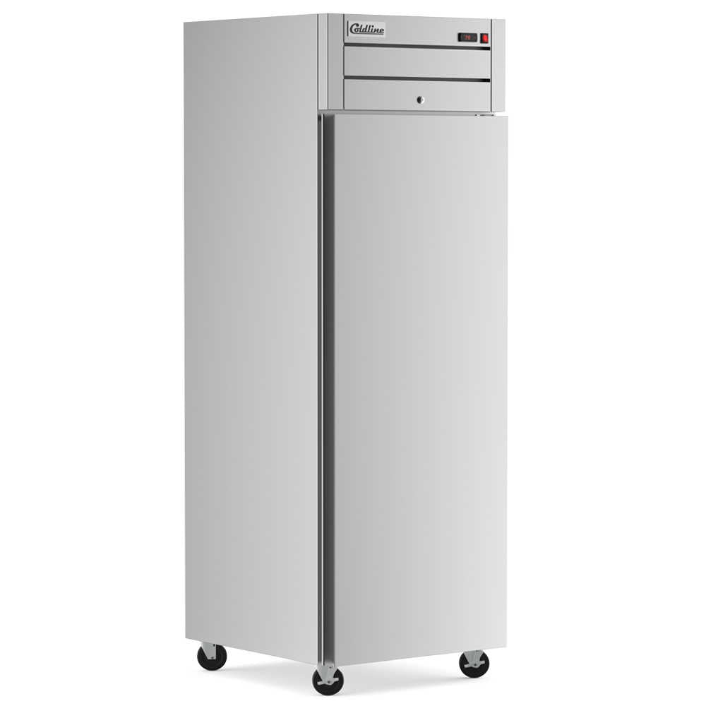 Coldline C-1RR-TM 29" Solid Door Commercial Top Mount Reach-In Refrigerator
