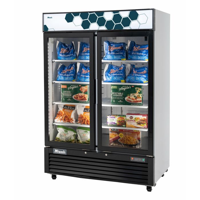 Migali C-49FM-HCE 49 cu/ft Glass Door Merchandiser Freezer