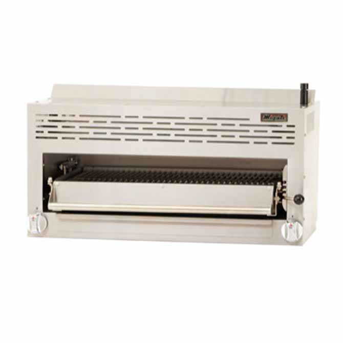 Migali C-SM-36-LP 36" Liquid Propane Manual Control Salamander Broiler - 43,000 BTU