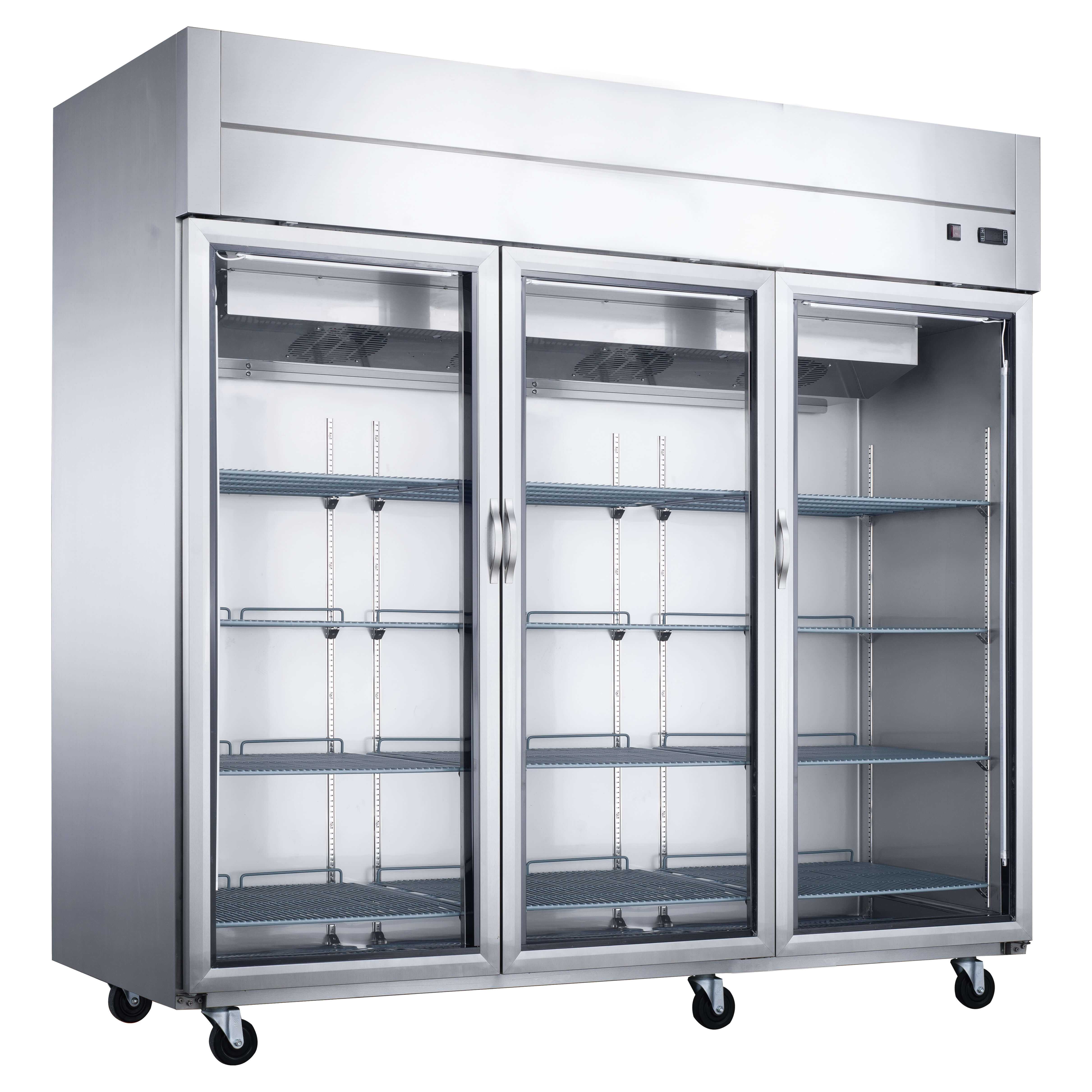 Dukers D83AR-GS3 Three Glass Door Refrigerator