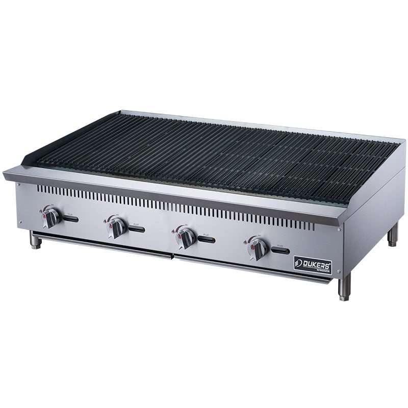 Dukers DCCB48 48 in. W Countertop Charbroiler