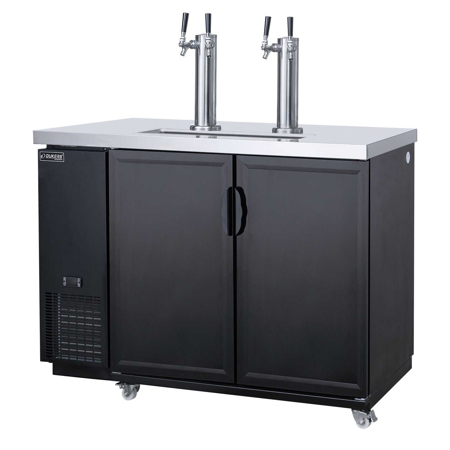 Dukers DKB48-M2 Dual Tap Kegerator