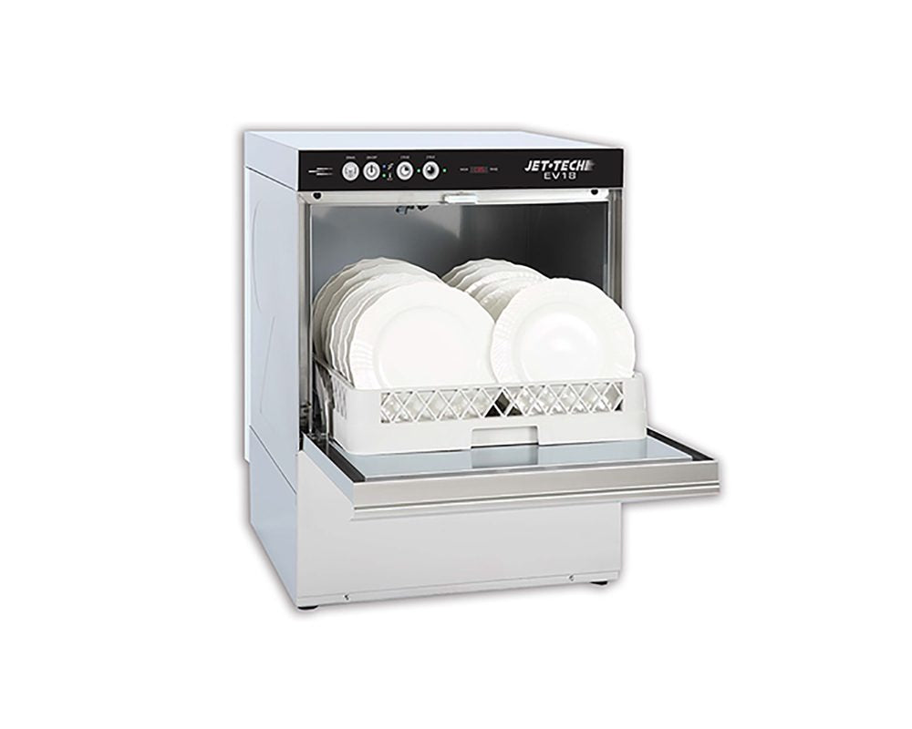 Jet-Tech EV18 High-Temp Undercounter Dishwasher