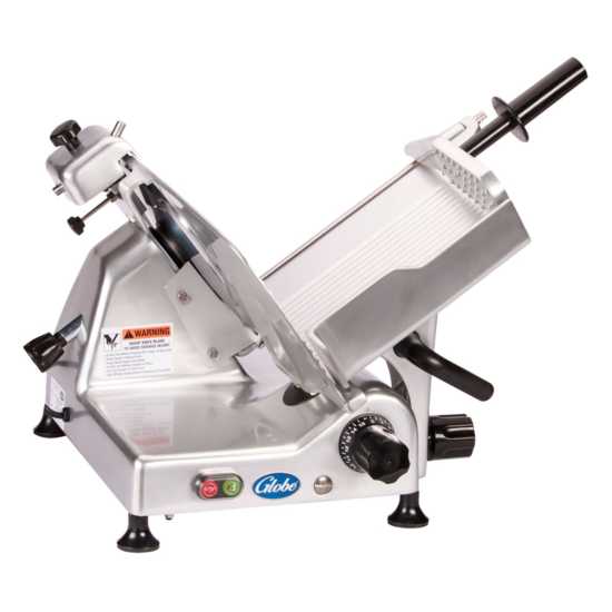 Globe Chefmate C12 12" Blade Manual Gravity Feed Slicer