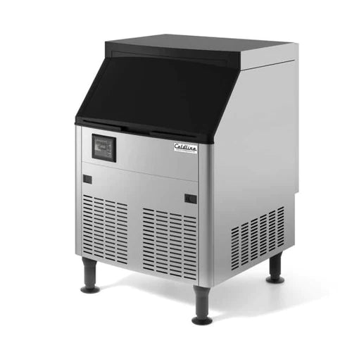 Coldline Ice ICE180 26" 180 lb. Air Cooled Half Cube Ice Machine with Bin