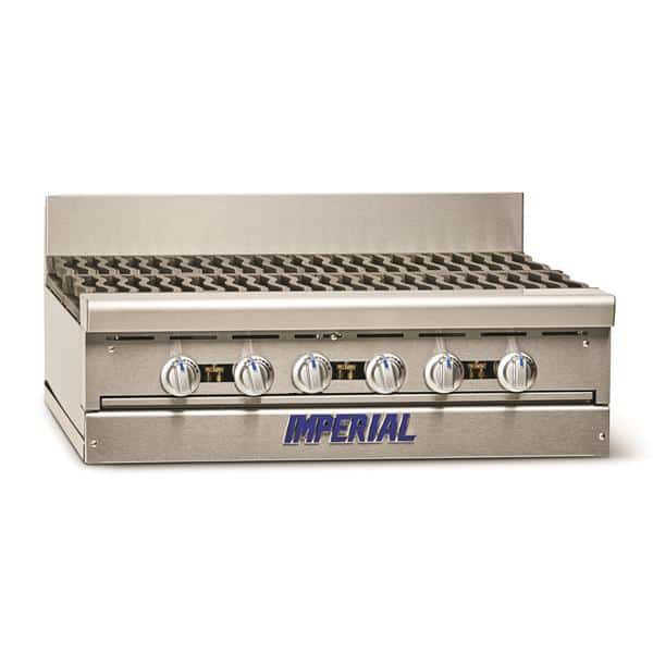Imperial IHR-6-M-LP Spec Series 36" Modular / Countertop 6 Burner Heavy Duty Liquid Propane Gas Range