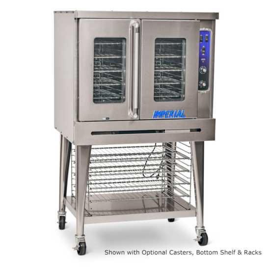 Imperial PCVE-1 38" Electric Single Deck Standard Depth Turbo Flow Convection Oven