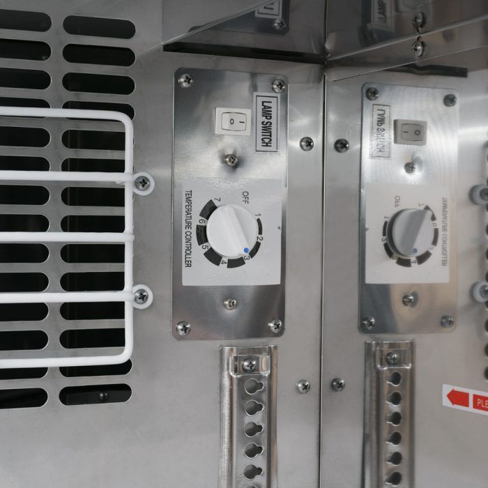 Turbo Air TBB-24-60SGD-N 61" Narrow Back Bar Cooler with Glass Doors