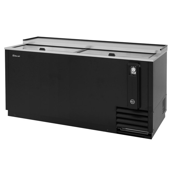 Turbo Air TBC-65SD-N6 2 Lids SS Bottle Cooler