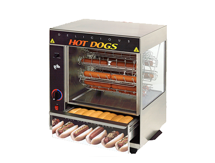 Star 175CBA Cradle Broil-O-Dog, 36 Dogs, 32 Buns