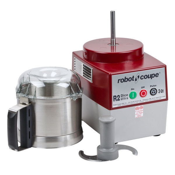Robot Coupe  R2U DICE R2UDICE 1 Speed Combination Food Processor w/ 3 qt Bowl