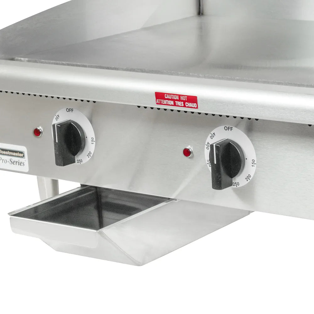 Toastmaster  TMGE36 36" Electric Griddle w/ Thermostatic Controls - 3/4" Steel Plate