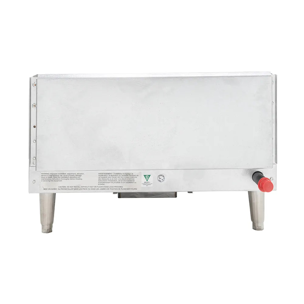 Toastmaster TMGM24 24" Gas Griddle w/ Manual Controls - 3/4" Steel Plate