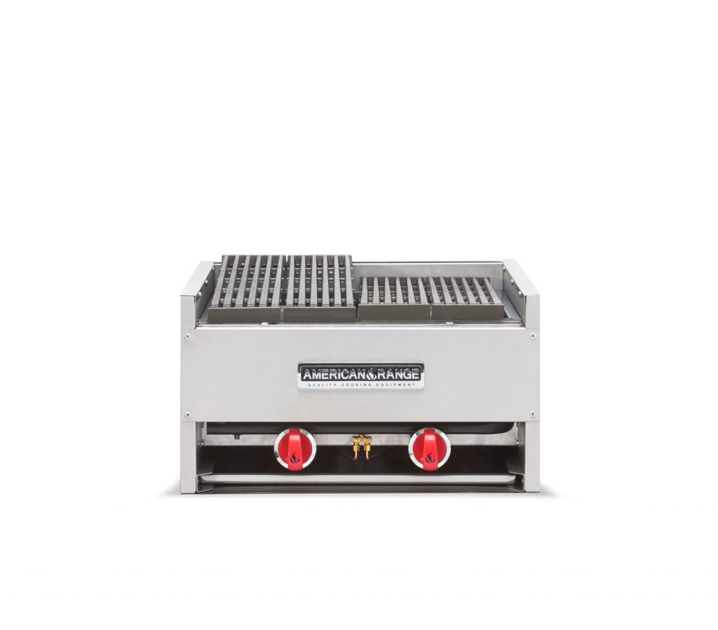 American Range AECB-36 36” Char-Rock Broiler, (3) burners - LP