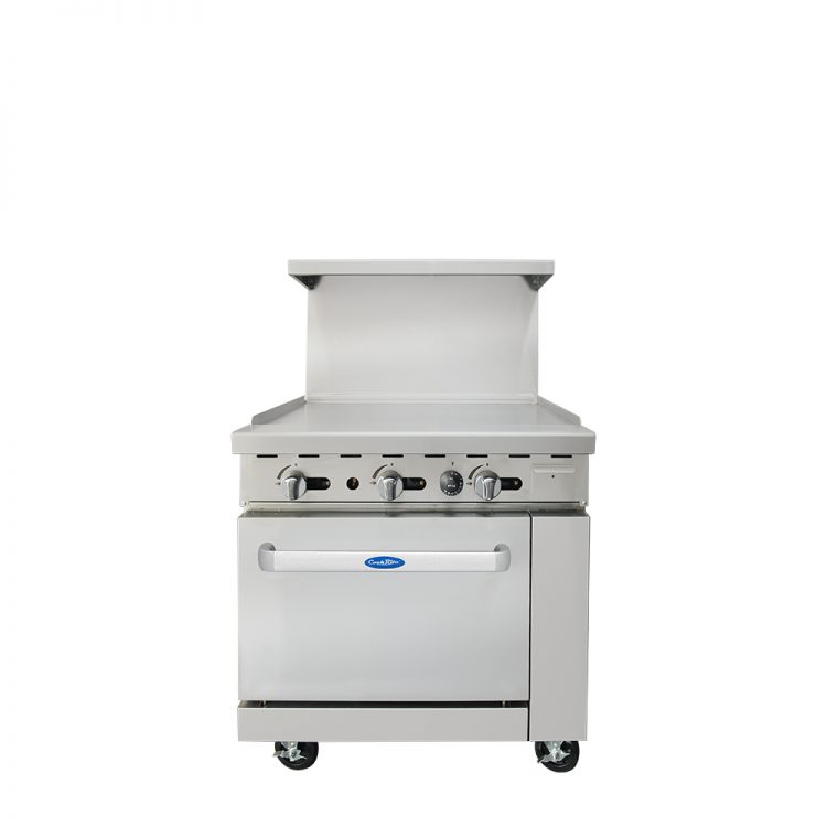Atosa AGR-36G 36" Commercial Gas Range with Griddle - NG