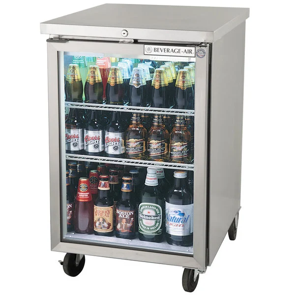 Beverage Air BB24HC-1-FG-S Back Bar Refrigerator Stainless Steel